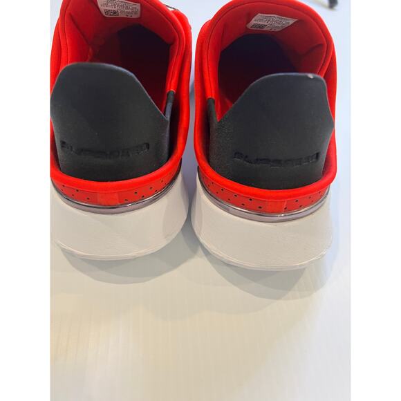 Under Armour Unisex Slip Speed Red Mesh Training Shoes - Picture 7 of 10